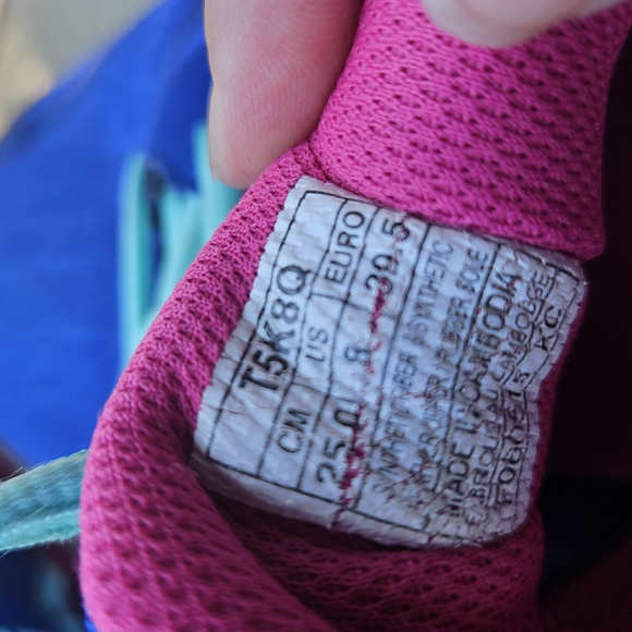 ASICS Women's Blue Running Shoes - Picture 4 of 5